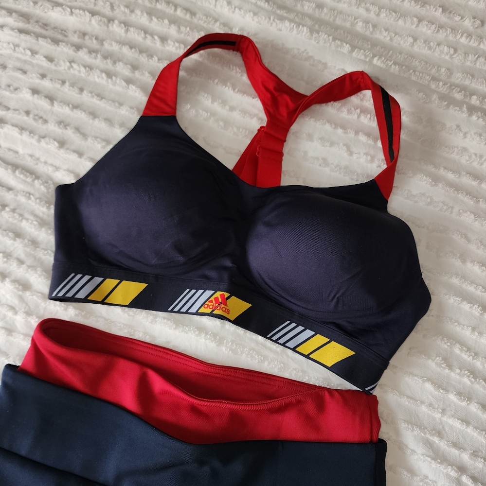 Adidas Leggings & Matching Sports Bra